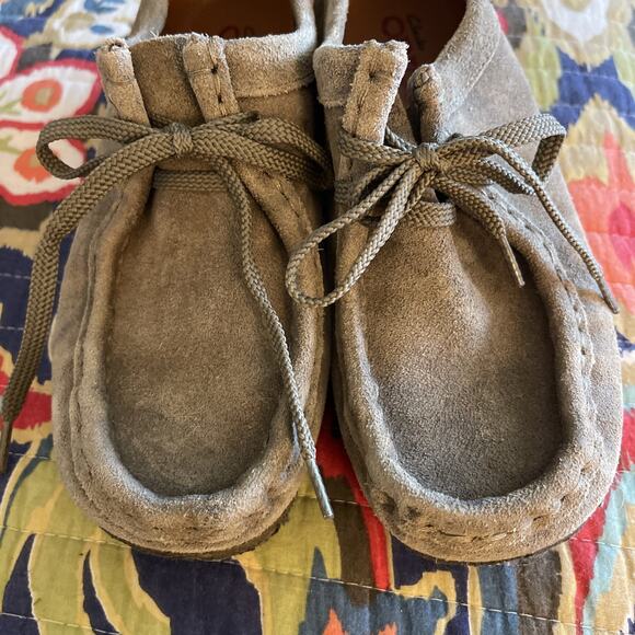 Clarks Originals Wallabee Shoes Brown Leather Loafers Womens Size 6 M 38257 - Picture 3 of 8